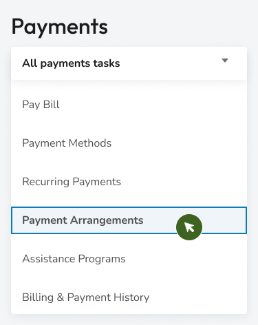 seleccionar arreglo de pago en todas las tareas de pago