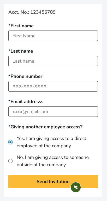 chi tiết biểu mẫu