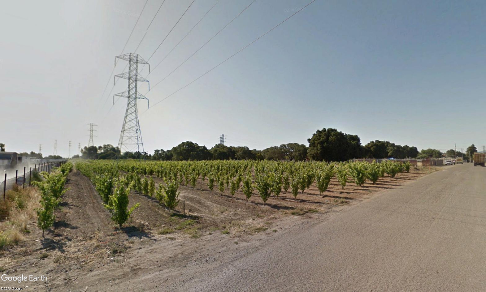 lupain ng tribo sa Antioch, Wymore, tanawin ng kalye sa kanluran